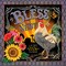 Bless This Nest | 2026 12 x 24 Inch (Hanging) Monthly Square Wall Calendar | Featuring the Artwork of Ninette Parisi | Plastic-Free